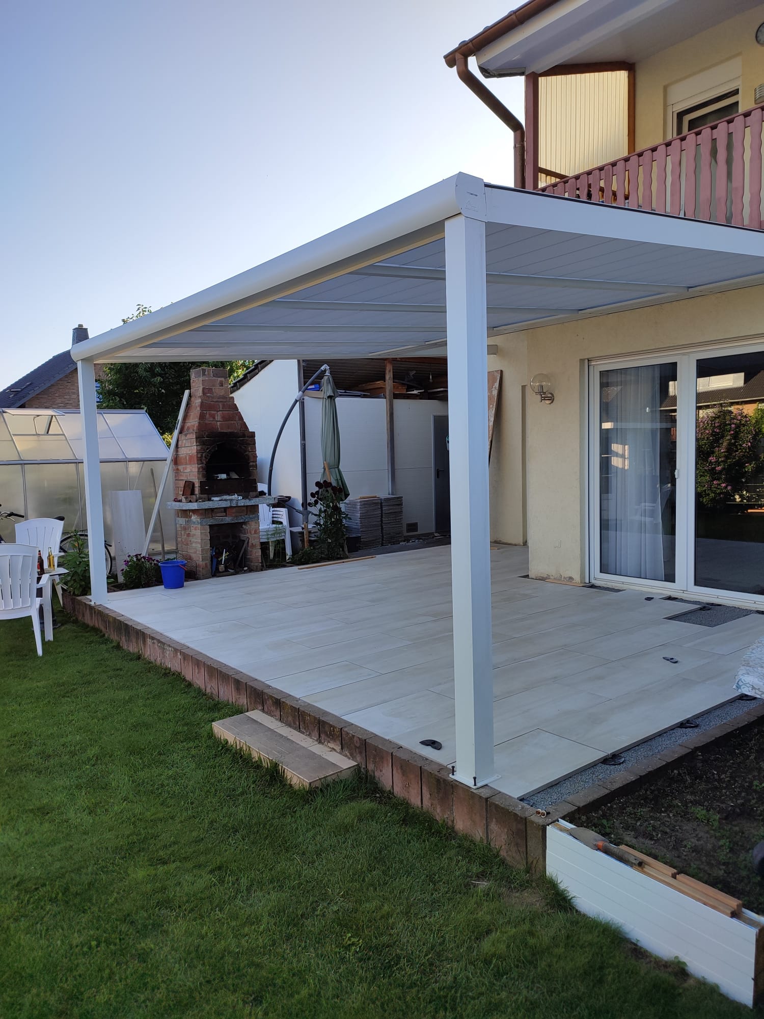 Terrassenarbeiten Stelzlager 2